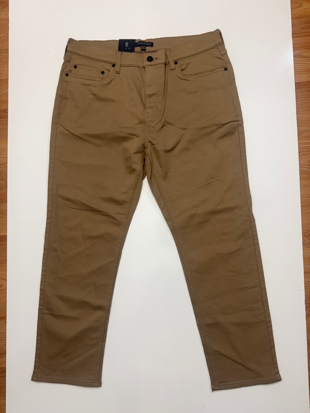 Banana Republic Men’s 5-Pocket Pants Tan Size 38x30 NWT